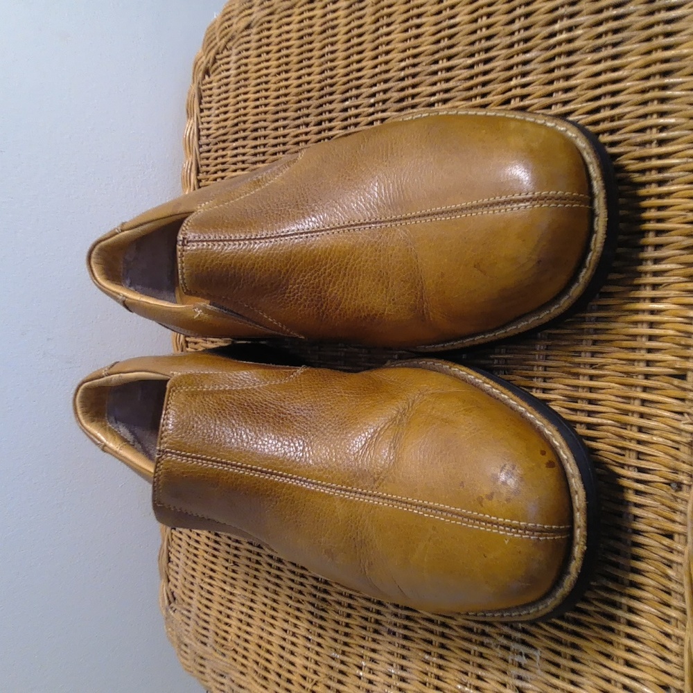 Johnston & Murphy Split Toe Mens Loafer Size 11.5 Brown Made in Brazil